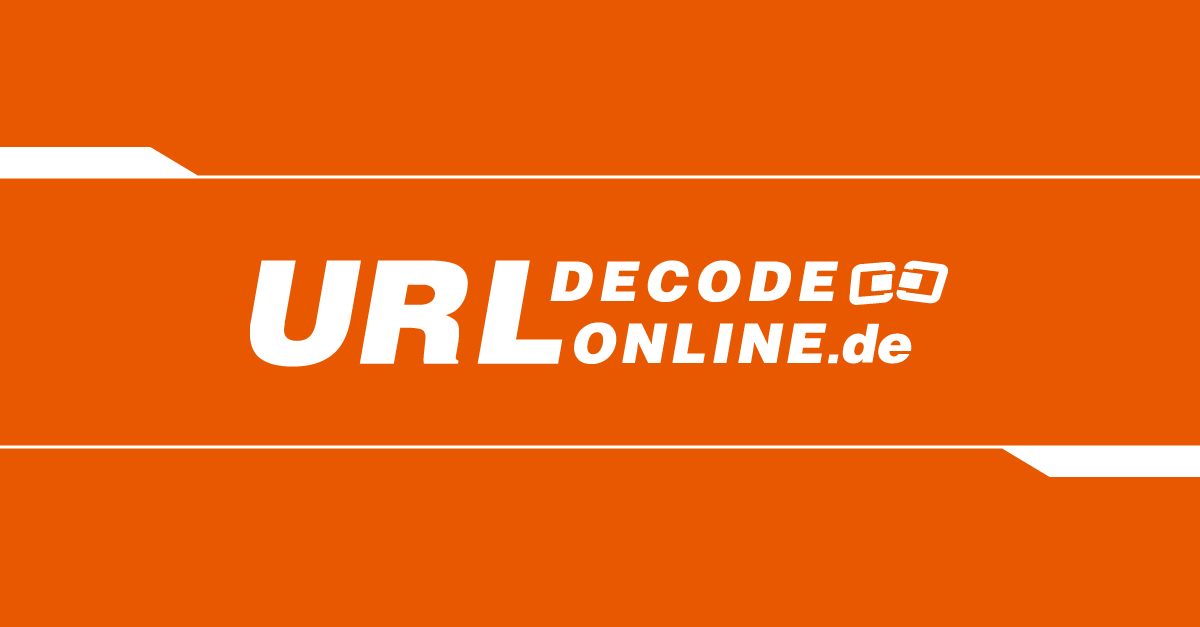 (c) Url-decode-online.de